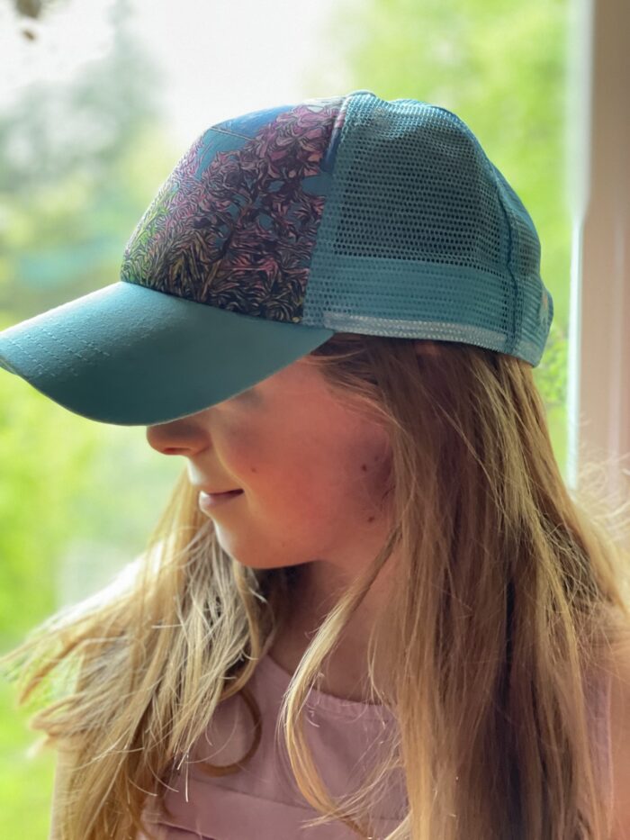 Fireweed Hat- Turquoise Only available - Image 3