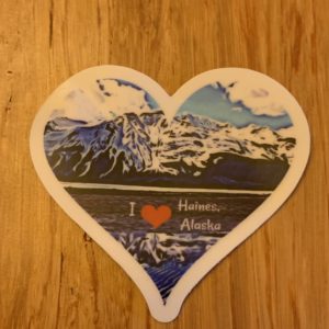 I Heart Haines, Alaska Sticker