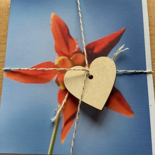 Columbine- Blank Card