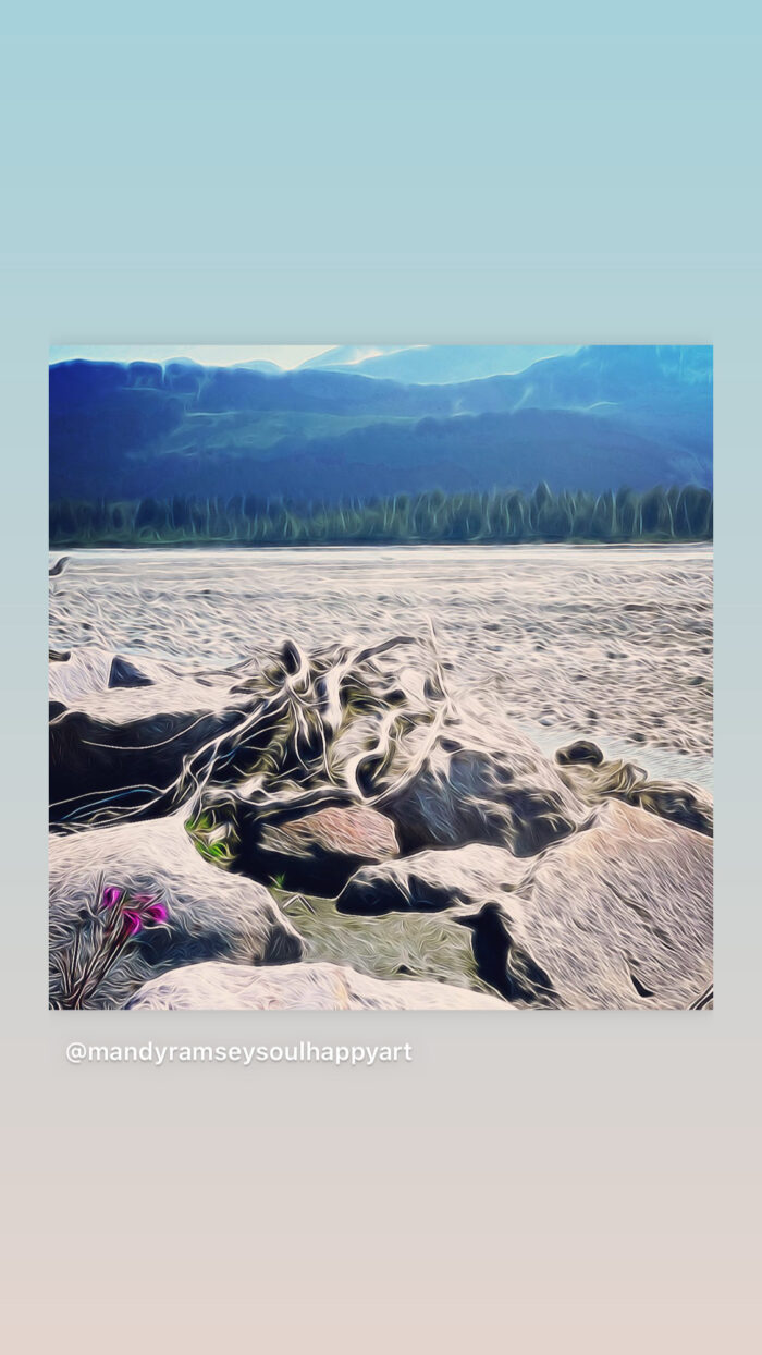 Yoga w/Mandy, Haines, Alaska, Live from the Garden ~ 8/3/20~Full Moon Flow