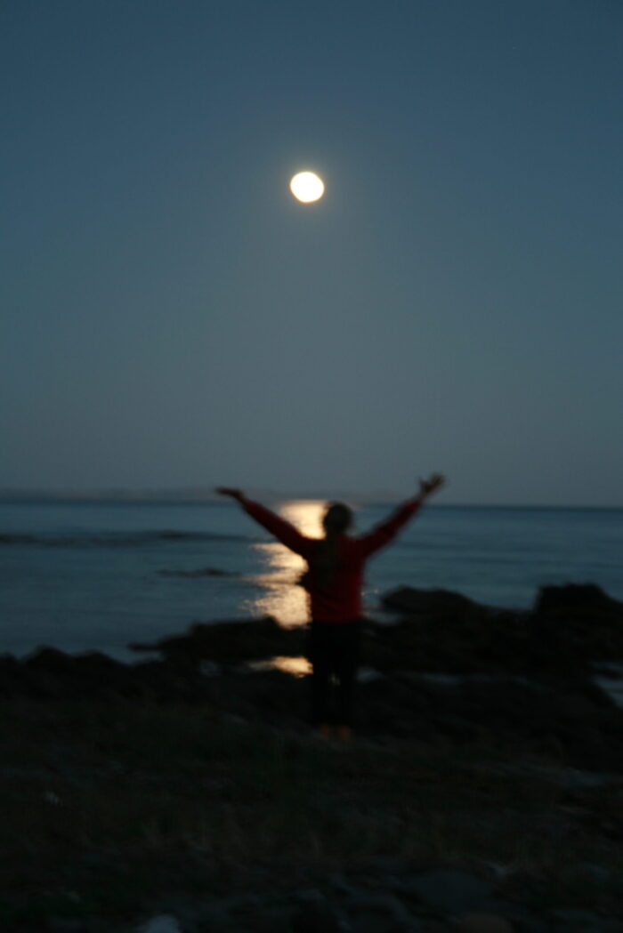Yoga w/Mandy, Haines, Alaska ~ 10/2/20~ Harvest Moon