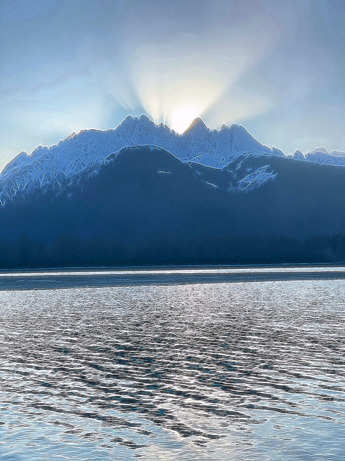 Yoga w/Mandy, Haines, Alaska ~ 11/6/20 ~ Blue Wave of Calm