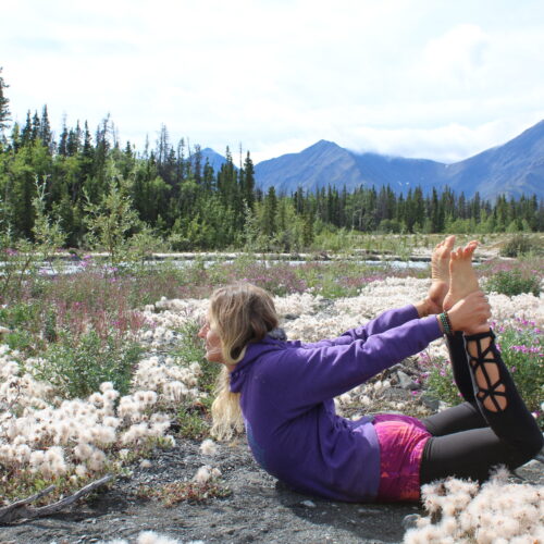 Yoga w/Mandy, Haines, Alaska ~ 10/26/20~ Beauty of the Bow