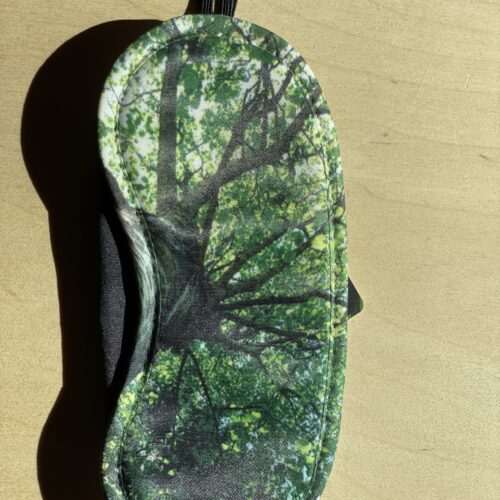 Satin Eye Pillows with strap~ Birch Tree