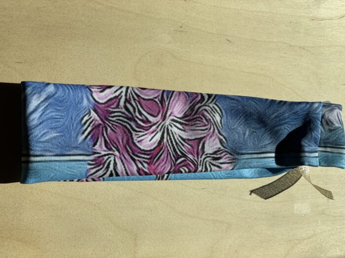 Headband~ Fireweed with Ocean Blue
