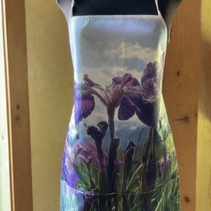 Apron~Wild Iris Amplified-SOLD OUT
