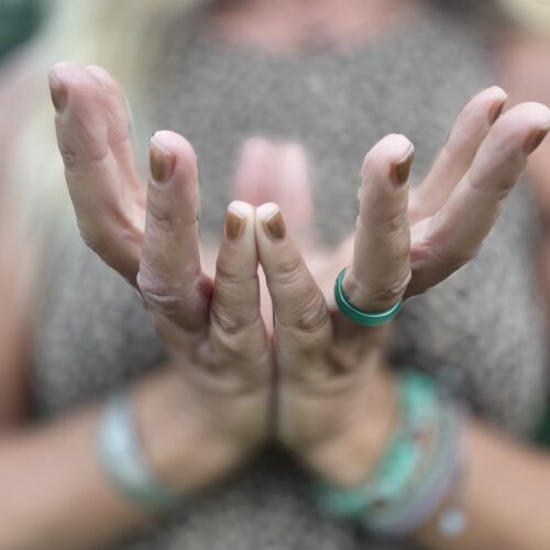 Yoga w/Mandy, Haines, Alaska ~9/3/21~ Padma Mudra, Lotus Heart