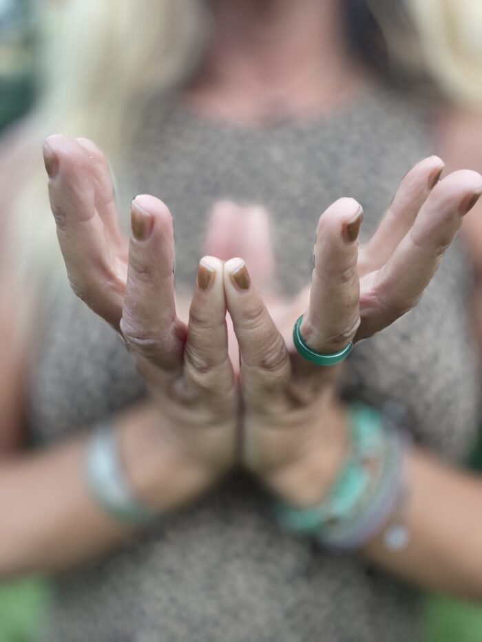 Yoga w/Mandy, Haines, Alaska ~9/3/21~ Padma Mudra, Lotus Heart